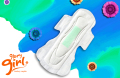 Échantillon gratuit modèle de coussin menstruel coton respectueux de l&#39;environnement