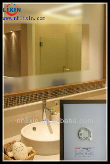 Mirror defogger hotel bathroom mirror heater pad