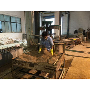 Linha de produção de fabricação de casca manual
