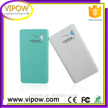 2016 most fashionable slim power bank 8000mah for iphones