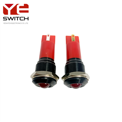 Yeswitch 16mm Waterproof Indicatore rosso Indicatore di ricarica