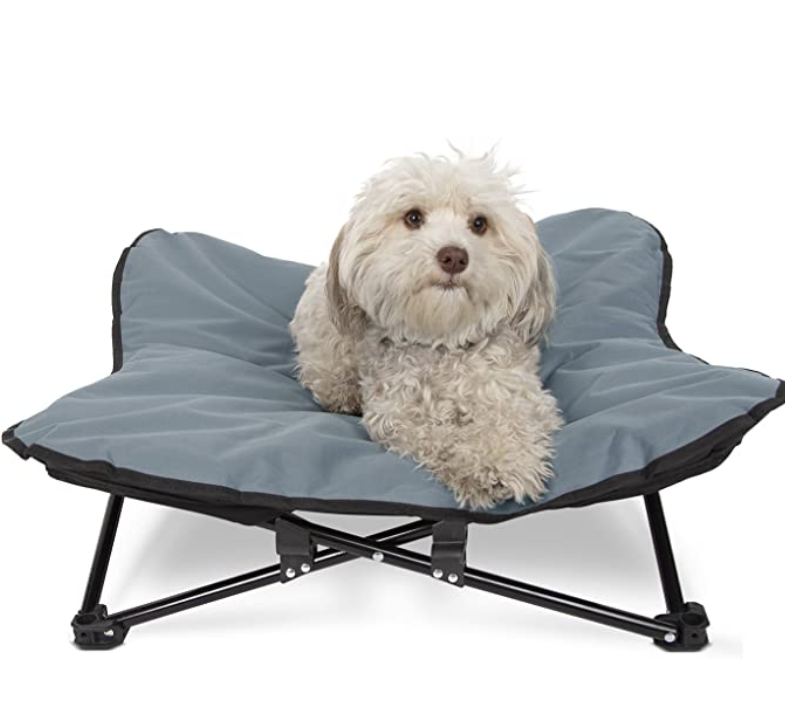 Dogs Cat Bed With Folding Metal Frame