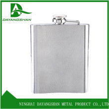 Stianless Steel Drinkware For Whisky And Wine Newest Technical Silver Hip Flasks
