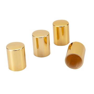 20mm gold aluminum metal perfume cap