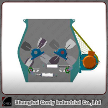 Twin-shaft Paddle Paint Mixer in different sizes