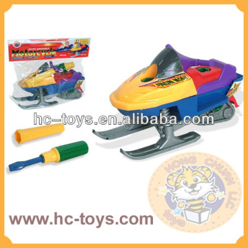 assemble disassemble tools toy,intelligent DIY model car /boat toy