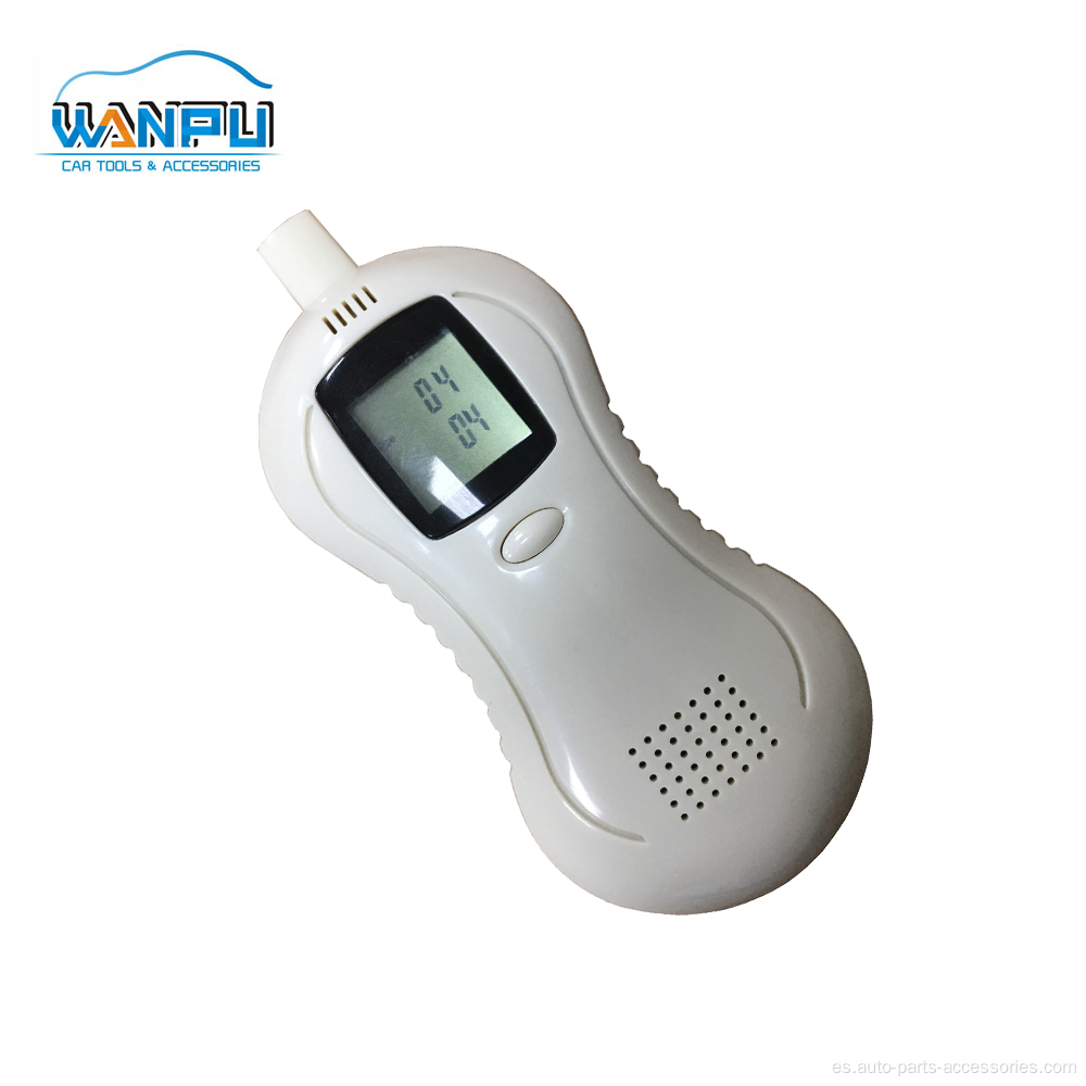 Pantalla LED Breath Breath Alcohol Detector Tester de alcohol
