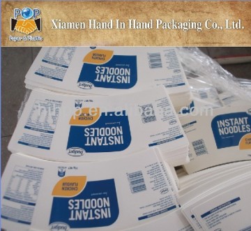 printed wax paper sheets