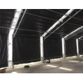 Black out curtain greenhouse for medical plants