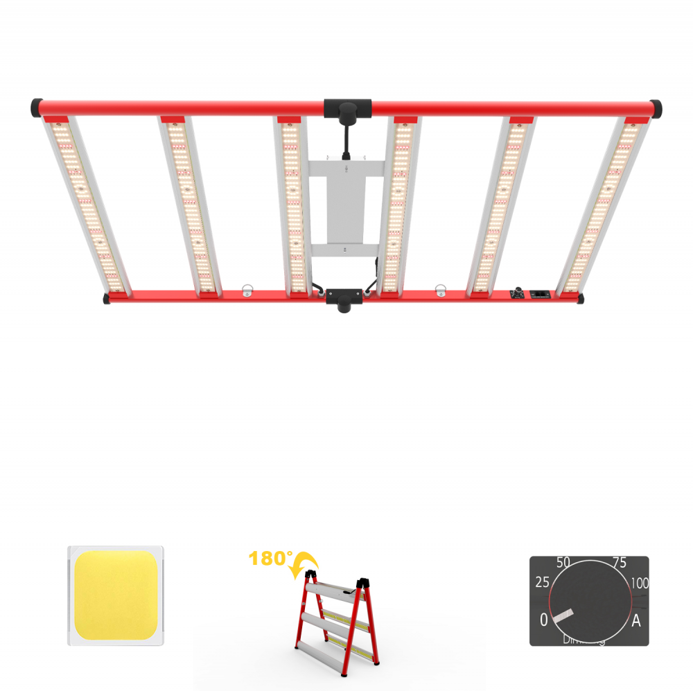 Tumbuhan LED Tumbuh Cahaya AC110 ~ 220V untuk Khemah Grow