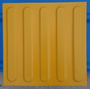 tile wear resistant tactile indicator exterior paving tiles