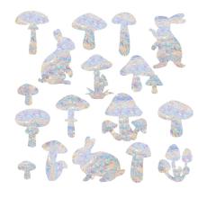 DIY Rabbit Rainbow Window Cling Sun Catcher Sticker Craft Kit