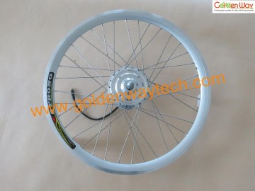 bicycle motor wheel, electric bicycle motor front wheel, front wheel motor for bicycle