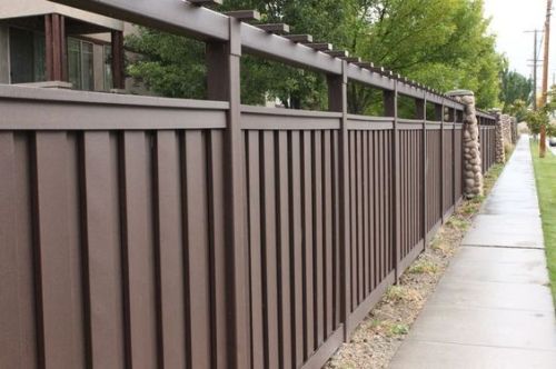 Nya generationens anti-UV Composite Fence Pickets dalar