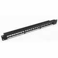 19" 1U UTP Blank Patch Panel 24 Ports