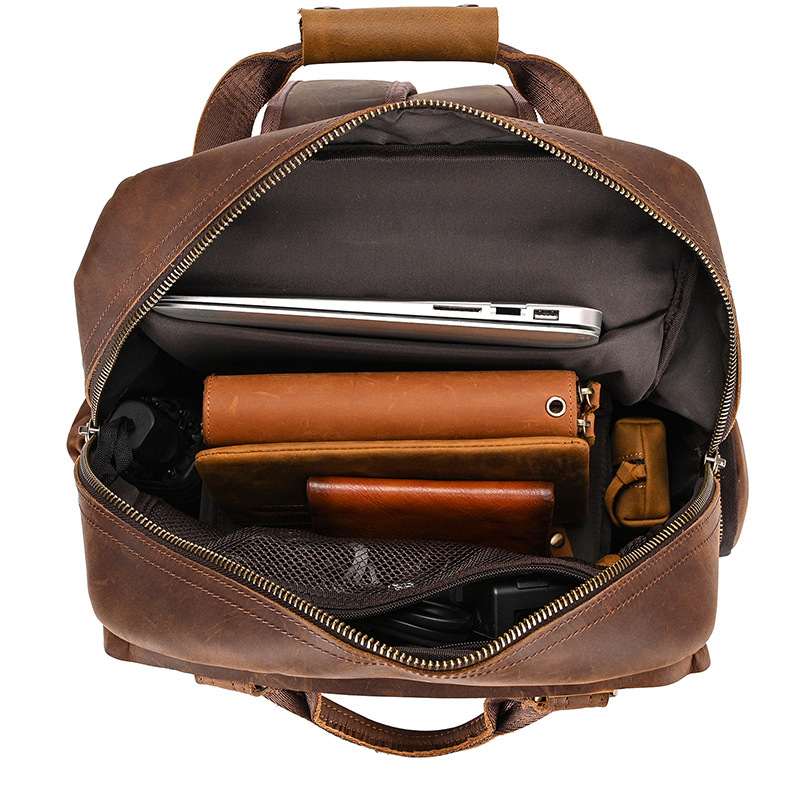 Full Grain Leather Backpack