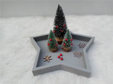 Small Simple Wooden Christmas Tree