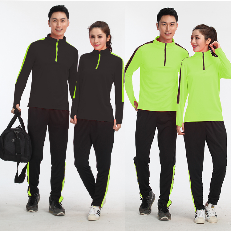 100% Polyester Soccer Sport Tracksuit/Fitted Tracksuits Set for Women