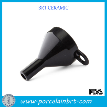 Black Soho Ceramic 750ml Funnel Oil Jug