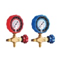 CT-466 En mässing Single Manifold Gauge Set HVAC Kylsystem Auto Air Conditioner AC laddning R134A R22 R502 HVAC-mätare