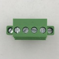 vertical pluggable terminal block with side screws