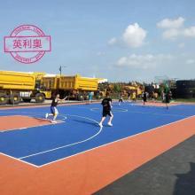 Planchers de sport en plastique personnalisés / plancher pour l&#39;école de badminton / terrain de volleyball