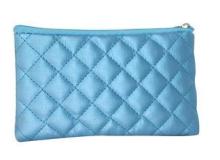 Gold Woven Veins Leatheroid Wallet Bag, Fabric Carrier Bags