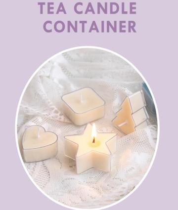 Scented candle plastic mold & plastic cup