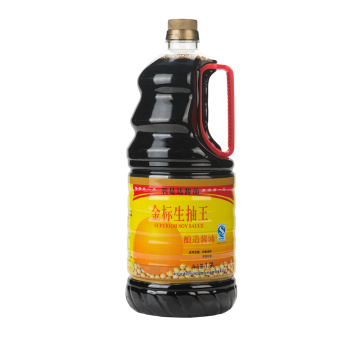 1.9L بطری پلاستیکی سس سویا طلایی مارک