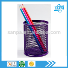 Metal Mesh Round Pen Cup