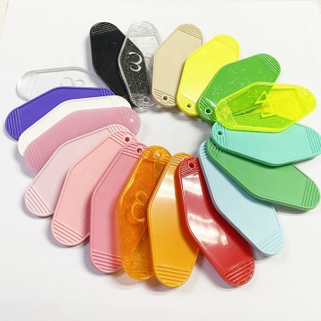 Retro Motel Keychain Blanks - Wholesale Acrylic Motel Keychains