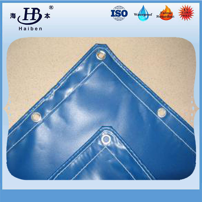 Durable pvc waterproof high tensile flexible duct tarpaulin