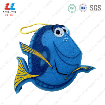 fish 3D pretty bath sponge item