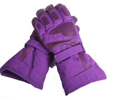 Safety machine Heated ski gloves for leather Snowboard gloves