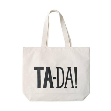 recyclable natural cotton shopping bag