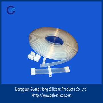 Manufacturer customized extruded silicone strip