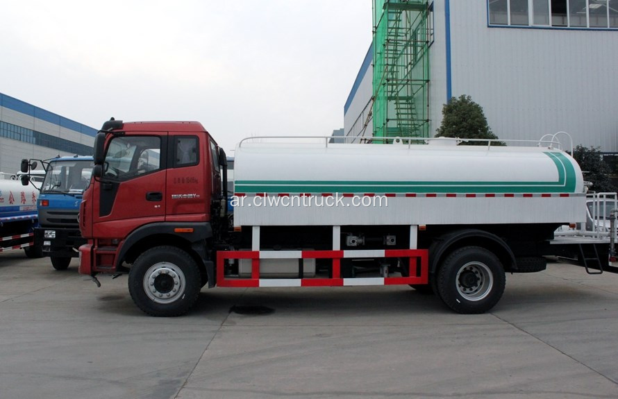 مضمونة 100 ٪ FOTON Rowor 12000litres شاحنة مياه الشرب