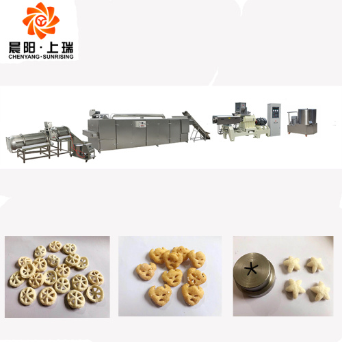 Puffed corn snacks machine snacks extruder equipment