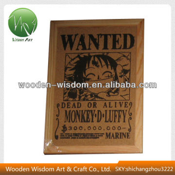 Hot Sale Wood Decorative Cork Board