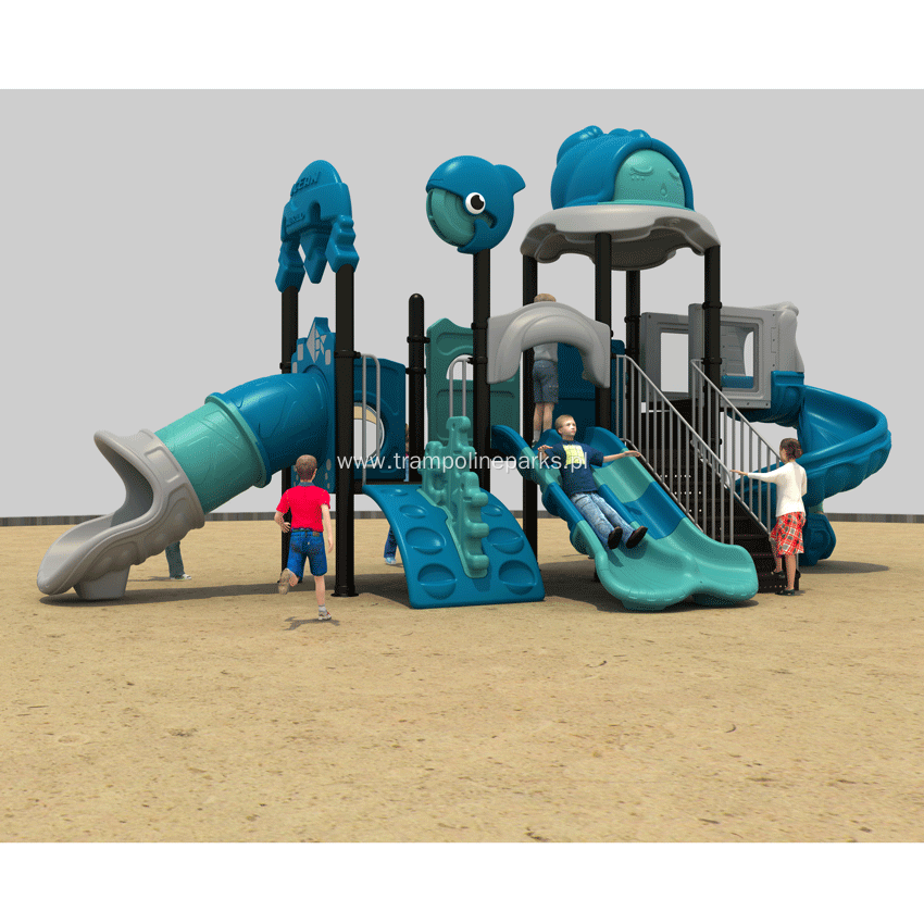 Outdoor Recreational Playground Play Structure