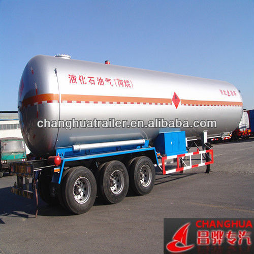 lpg semi trailer, lpg tanker, 3 axles,52m3, propane ,liquid gas transport