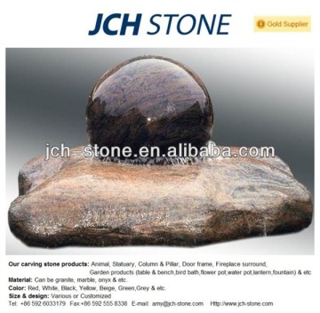 water fountain, granite fountain, garden fountain,