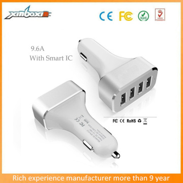 DC Portable Small Cellphone Car Chager USB Adapter with 9.6A Output for Christmas Promotion Gift