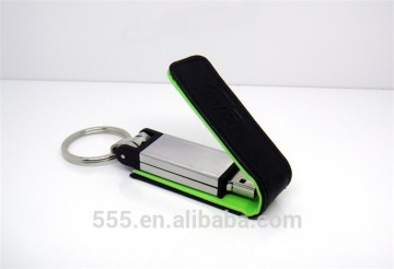 New leather usb flash disk, leather usb flash drive, leather memory stick