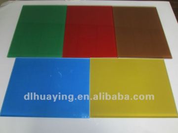 Color Glass Aggregate Toughened