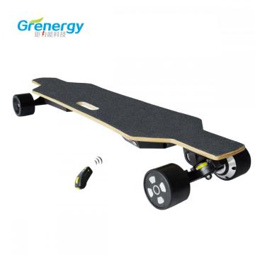 Black 4 Wheel Boosted Electric Skateboard