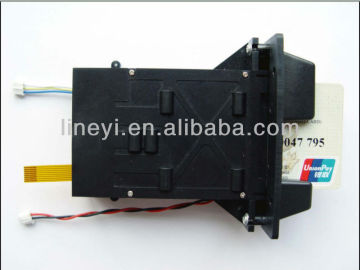 High end smart card reader connector