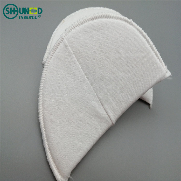 High Quality Sponge Covered by Polyester Fabric Shoulder Pads for Men and Women Suit