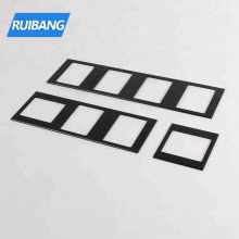 Foshan fascia panels suppliers brushed aluminum control face panel brush faceplate