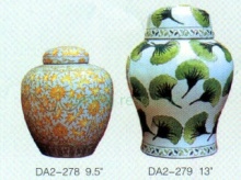 Porcelain urn